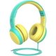 thumbnail image 1 of Auriculares con cable para niños, auriculares plegables para niños con orejas decorativas, auriculares ligeros ajustables para niños y niñas, 1 of 3