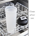 thumbnail image 4 of Botellas shaker Otylzto, 2 unidades, 830 ml, con bola mezcladora, 4 of 4