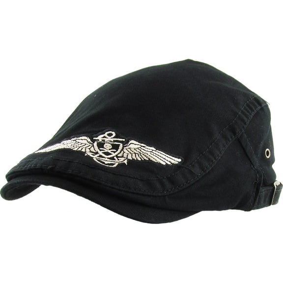 Solid Cotton Denim Gatsby Cap Mens Denim Hat Golf Driving Summer Cabbie Newsboy