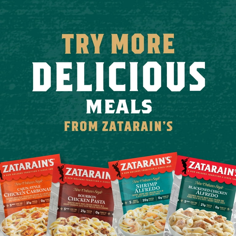 Zatarain's Blackened Chicken Alfredo Frozen Dinner 10.5 oz with