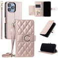 thumbnail image 5 of Funda tipo billetera GANGXUN para iPhone 13 Pro Max – Tapa abatible con correa para mujer, 5 of 5