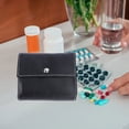 thumbnail image 5 of CIMAXIC Portable Weekly Pill Boxes Made of Durable Plastic Assorted Color 7 Boxes 28 Grids,5.12"X4.33"X1.77", 5 of 5