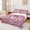 Purple, variant on Erosebridal Vintage Bowknot Girls Full Size Sheets, Pink Gold Cheetah Print Bed Sheets, 4 Pieces