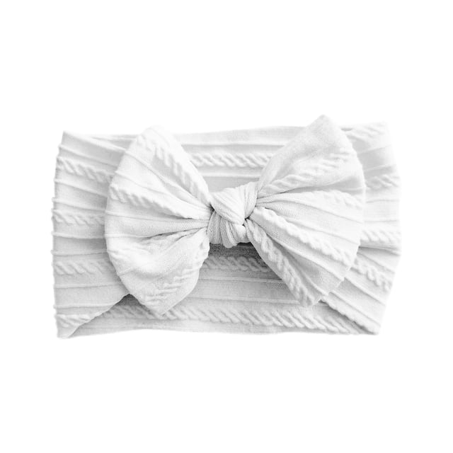 Diademas de nailon suave para bebés - Lazos elásticos y cómodos para recién nacidos, bebés y niños pequeños - Cintas elásticas antideslizantes para el uso diario y sesiones de fotos