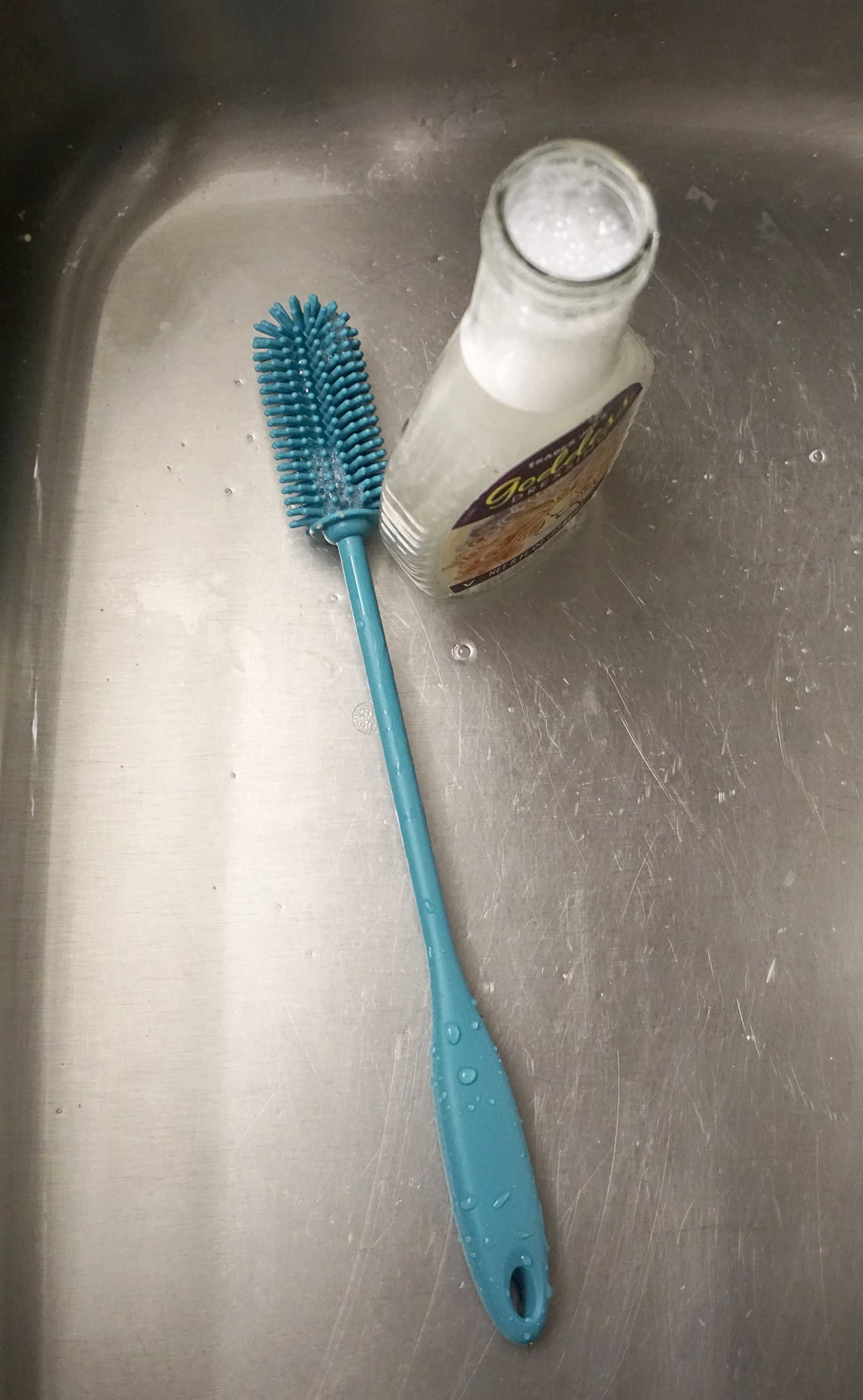 Silicone Bottle Brush - Turquoise