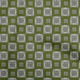 thumbnail image 1 of oneOone Cotton Poplin Olive Green Fabric Block Sewing Craft Projects Fabric Prints By Yard 56 Inch Wide-WW, 1 of 6