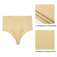 thumbnail image 4 of Unique Bargains 1 Pcs Women Slimming Body Shaping Tummy Control Shapewear Control Panties Underwear Beige M, 4 of 6
