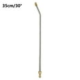 thumbnail image 4 of Wuweikeji Pressure Washer Angled Lance Extension, 30° Spray Wand Nozzle,13 inch Stainless Steel, 5000 PSI Compatible, 1/4\" Quick Connect for Hard-to-Reach Cleaning, 4 of 12