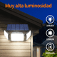 thumbnail image 4 of Paquete De 2 Lámparas Solares Sensor De Movimiento 3 Modos Belug, Negro, 4 of 5