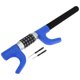 thumbnail image 1 of Candado para Rueda Unique Bargains Fácil de Llevar Herramienta Antirrobo Candado de Cinturón de Seguridad para Automóvil SUV Universal para Automóvil Furgoneta Autocaravana Antirrobo Acero Azul, 1 of 1
