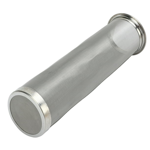 Filtro De Malla De Boca Ancha De Acero Inoxidable, Café Frío 304, Junta Cilíndrica Reutilizable Para Té