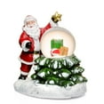 thumbnail image 2 of STP Goods Santa with Christmas Tree Snow Globe LED Christmas Decor, 2 of 3