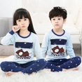 thumbnail image 1 of Conjunto de pijamas de Navidad para niños de 4 a 15 años, ropa de dormir para el hogar, trajes de invierno, gran oferta, 1 of 4