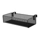 thumbnail image 2 of Divisor de escritorio de oficina, cesta de almacenamiento colgante, organizador, caja de malla metálica con ganchos escalables para almacenar libros, Negro, 2 of 7
