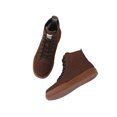 thumbnail image 3 of UKAP Womens Ankle Booties Punk Winter Boots Platform Combat Boot Outdoor Short Bootie Slip Resistant Shoes Brown 5.5, 3 of 9