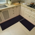 thumbnail image 7 of ZGAD  48x20 Inch/30X20 Inch Kitchen Rug Mats Made of 100% Polypropylene 2 Pieces Soft Kitchen Mat Specialized in Anti Slippery and Machine Washable (Grey), 7 of 7