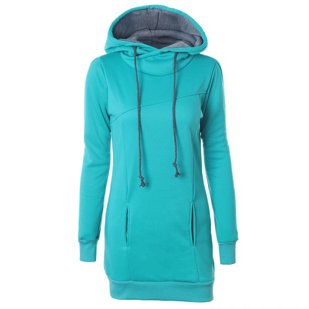 Sudadera con capucha y bolsillo de manga larga para mujer Fridja nalpqowj5940