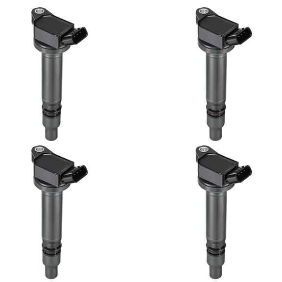 BDFHYK Ignition Coil Pack Set of 4 Compatible with Toyota RAV4 4Runner Tundra Camry Sequoia Lexus GX460 LS460 IS250 IS350 LS460 Scion tC Replacement for UF507 90919-02256 C1596