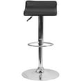 thumbnail image 3 of Bowery Hill 31.25'' Contemporary Vinyl Upholstered Backless Bar Stool in Black, 3 of 5