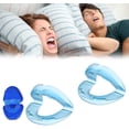thumbnail image 1 of Anti-Ronflement, Lot de 2, Correcteur Anti-Ronflement Réutilisable, Correcteur de Sommeil Silencieux, Bleu., 1 of 5