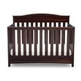 thumbnail image 2 of Delta Children Emery 4-in-1 Convertible Baby Crib - Greenguard Gold Certified - Converts to Toddler Bed, Daybed, Full Size Bed - 3 Adjustable Heights - Easy to Assemble Wooden Crib, Dark Chocolate, 2 of 7