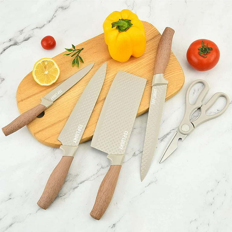 Kitchen Knives Khaki Color
