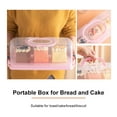 thumbnail image 4 of Taxenne Cake Carrying Box and Stand with Lid, Dessert Serving Platter with Handle, Cupcake Holder and Pie Display Base, 4 of 10