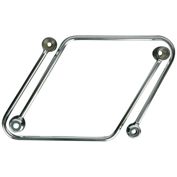Cobra Chrome Saddlebag Support Bars (02-6101)