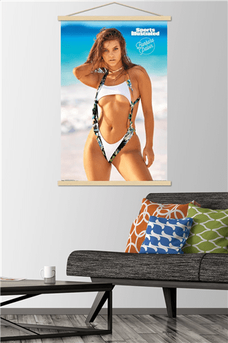 Sports Illustrated: Swimsuit Edition - Barbara Palvin 18 Wall Poster with Magnetic Frame, 22.375" x 34"