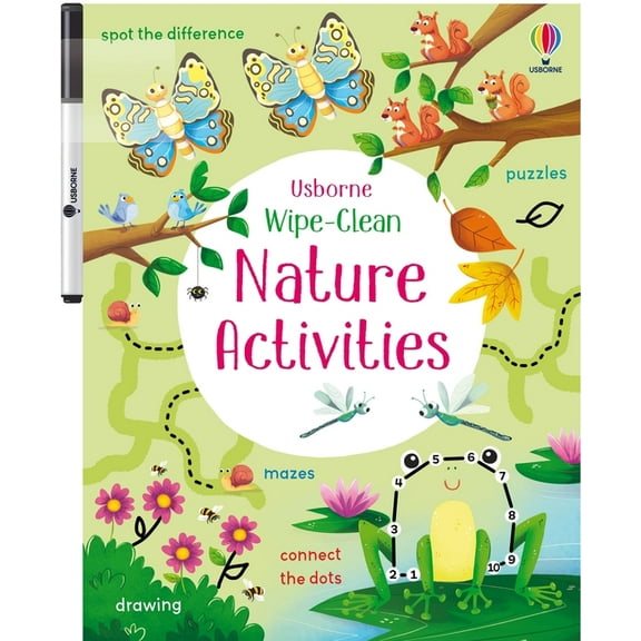 Wipe-Clean Activities Wipe-Clean Nature Activities, (Paperback)