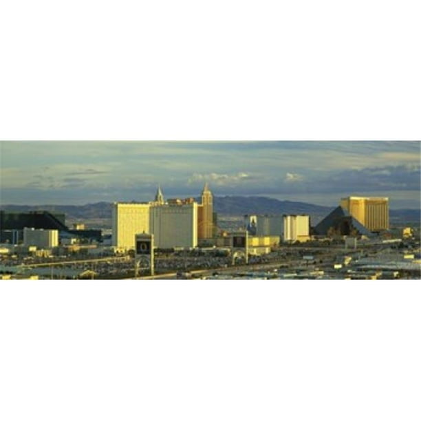 Panoramic Images PPI71351L après-Midi la Bande Las Vegas NV USA Affiche Imprimée par Panoramic Images - 36 x 12