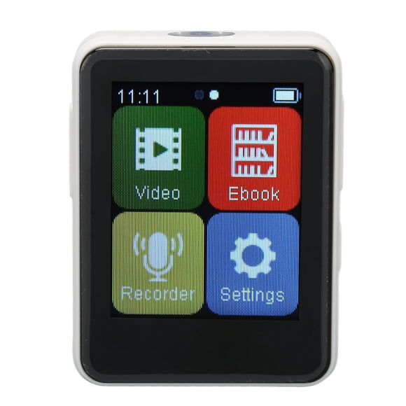 Reproductor De MP3, Pantalla TFT De 1,8 Pulgadas, Reproductor De Música Con Pantalla Táctil Completa, Salida De 3,5 Mm Para Deportes
