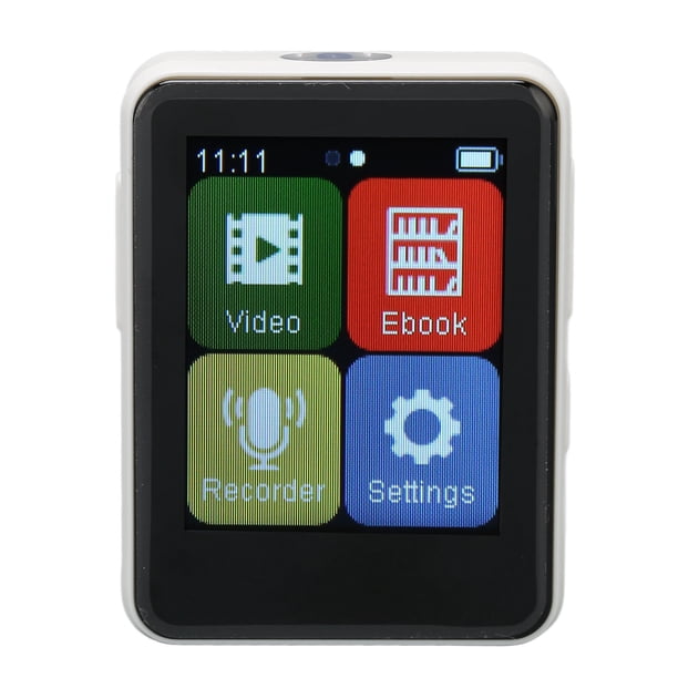 Reproductor De MP3, Pantalla TFT De 1,8 Pulgadas, Reproductor De Música Con Pantalla Táctil Completa, Salida De 3,5 Mm Para Deportes