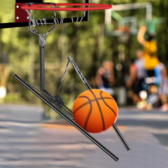 lacooooppia Basketball Retrieval Device, Ball Retrieval Basket Equipment, High-performance Basketball Rebounder for Indoor And Outdoor Beginners