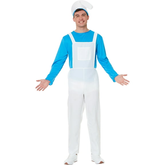 Karnival Costumes Mister Blue Gnome Men's Costume Small 34-36