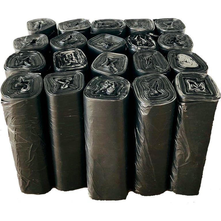 Reli. 6-10 Gallon Trash Bags, Black, 1000 Count