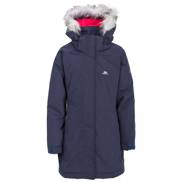 Trespass - Parka impermeable modelo Fame infantil (Azul marino) Trespass UTTP4212_navy