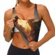 thumbnail image 3 of Balery Castle Cool Fire Dragon Sujetadores deportivos con espalda cruzada para mujer, acolchados, sin costuras, de alto impacto, ideales para yoga, gimnasio, entrenamiento y fitness.-Large, 3 of 8