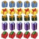 thumbnail image 1 of 40pcs Adornos en miniatura de Navidad Pequeño resina Regalo de regalo de Navidad Decoración de estilo mixto, 1 of 6