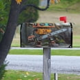 thumbnail image 6 of WOBOGO Animated Chainsaw Robot Mailbox Cover Magnetic for Garden Yard Home Decor Standard Size 20.7×18.03in, 6 of 9