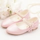 thumbnail image 3 of Zapatos de cuero blancos para niñas de primavera y otoño, zapatos planos blancos para niñas, uniforme escolar para niñas, zapatos de vestir para fotografía, perla, 3 of 6