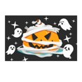 thumbnail image 2 of HANDIED Polyester carpet Halloween Pumpkin Bathroom Rugs Non Washable Absorbent Mat Autumn Funny Cute Microfiber Bathroom Rug For Shower Tub, 2 of 8