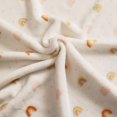 thumbnail image 5 of George Baby Applique Plush Blanket, Rainbow Bunny, 5 of 5
