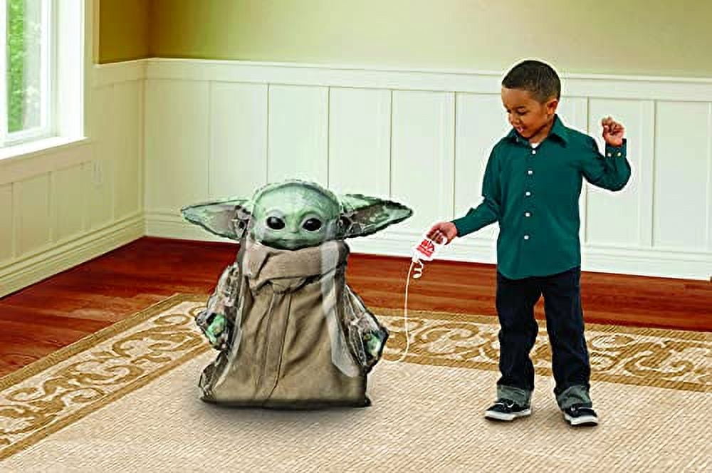Star Wars Mandalorian Birthday Party Supplies Baby Yoda Airwalker Buddy 17 pc Balloon Bouquet Decorations