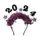 thumbnail image 3 of Diadema de Feliz año Nuevo para mujer, accesorios para el cabello, diademas elegantes, decoración para Cosplay, disfraz de cumpleaños, vacaciones, Fernando Aro para el pelo de año nuevo, 3 of 8