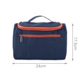 thumbnail image 3 of PiccoCasa Travel Toiletry Cosmetic Bag Hanging Makeup Storage Organizer Navy Blue, 3 of 7