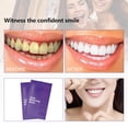thumbnail image 3 of Purple Teeth Whitening Strips – Natural Whitening Strips, Stain Removal, 28 Ct, 3 of 7