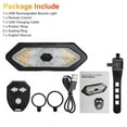 thumbnail image 4 of SkyAuks Smart Bike Tail Light with Turn Signal, Wireless Remote, Waterproof, USB Rechargeable, 100 Lumens LED, 4 of 9