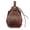 Brown Wolf Hammer, variant on PU Leather Dice Storage Bag with Drawstring & Button Dice Game Tray for Dices Jewelry & Small Accessories (Brown Phoenix)