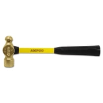 Ampco H-4FG 2 lbs. Engineers Fiberglass Handled Ball Peen Hammer